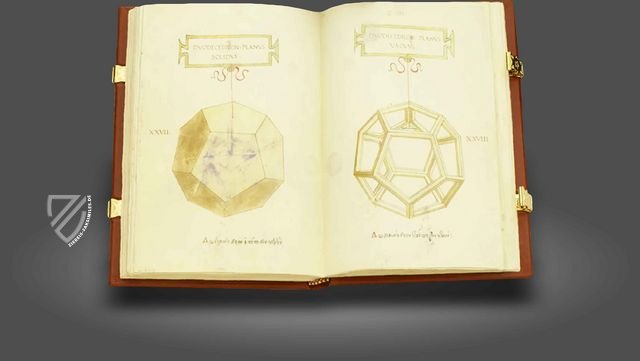 Leonardo da Vinci - De Divina Proportione - Genfer Codex – Aboca Museum – ms. Langues Etrangères 210 – Bibliothèque de Genève (Genf, Schweiz)