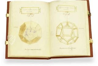Leonardo da Vinci - De Divina Proportione - Genfer Codex – Aboca Museum – ms. Langues Etrangères 210 – Bibliothèque de Genève (Genf, Schweiz)