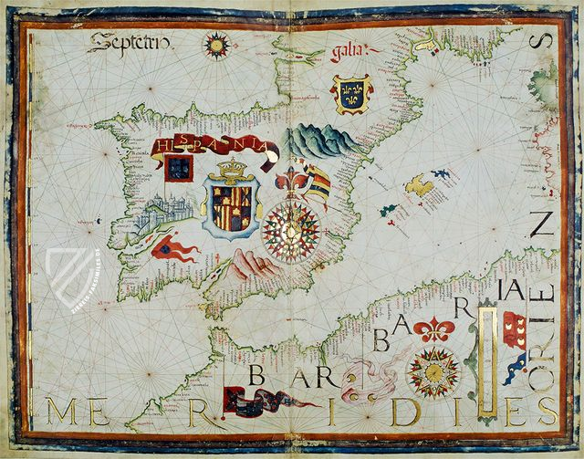 Atlas del Mediterraneo de Diego Homen