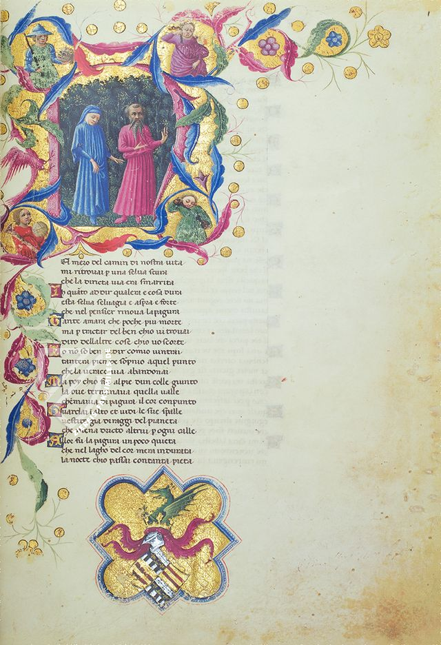 Dante Alighieri - Göttliche Komödie des Alfons von Aragon – Franco Cosimo Panini Editore – Yates Thompson MS 36 – British Library (London, Vereinigtes Königreich)