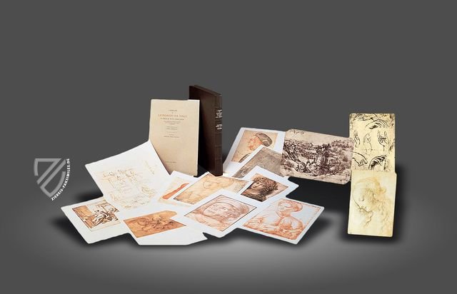 Zeichnungen von Leonardo da Vinci und seinem Umkreis - Gallerien der Uffizien in Florenz Faksimile