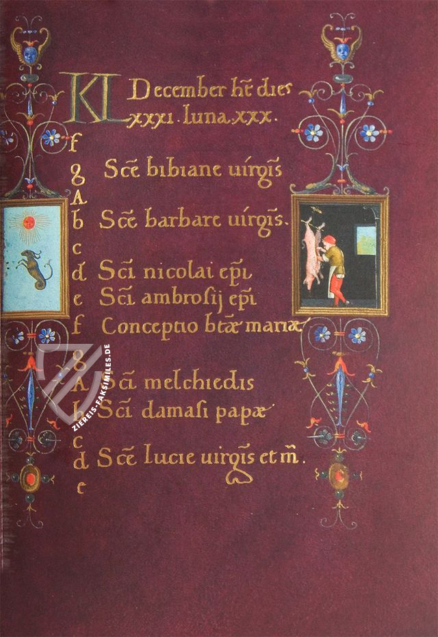 Durazzo-Stundenbuch – Franco Cosimo Panini Editore – m.r. C.f. Arm. I – Biblioteca Civica Berio (Genoa, Italien)