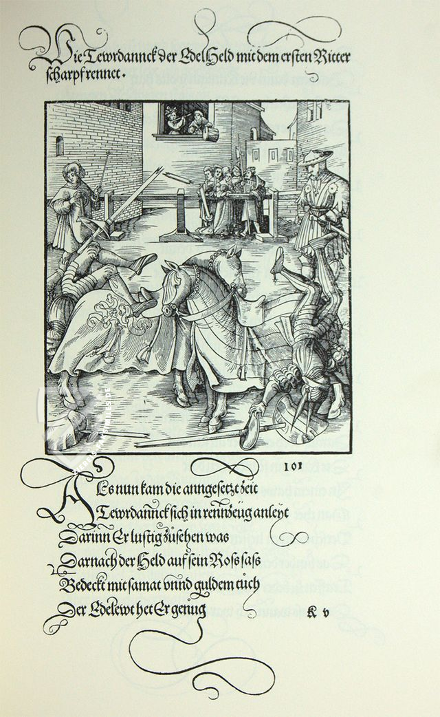 Kaiser Maximilian der I. - Die Abenteuer des Ritters Theuerdank – Müller & Schindler – Württembergische Landesbibliothek (Stuttgart, Deutschland)