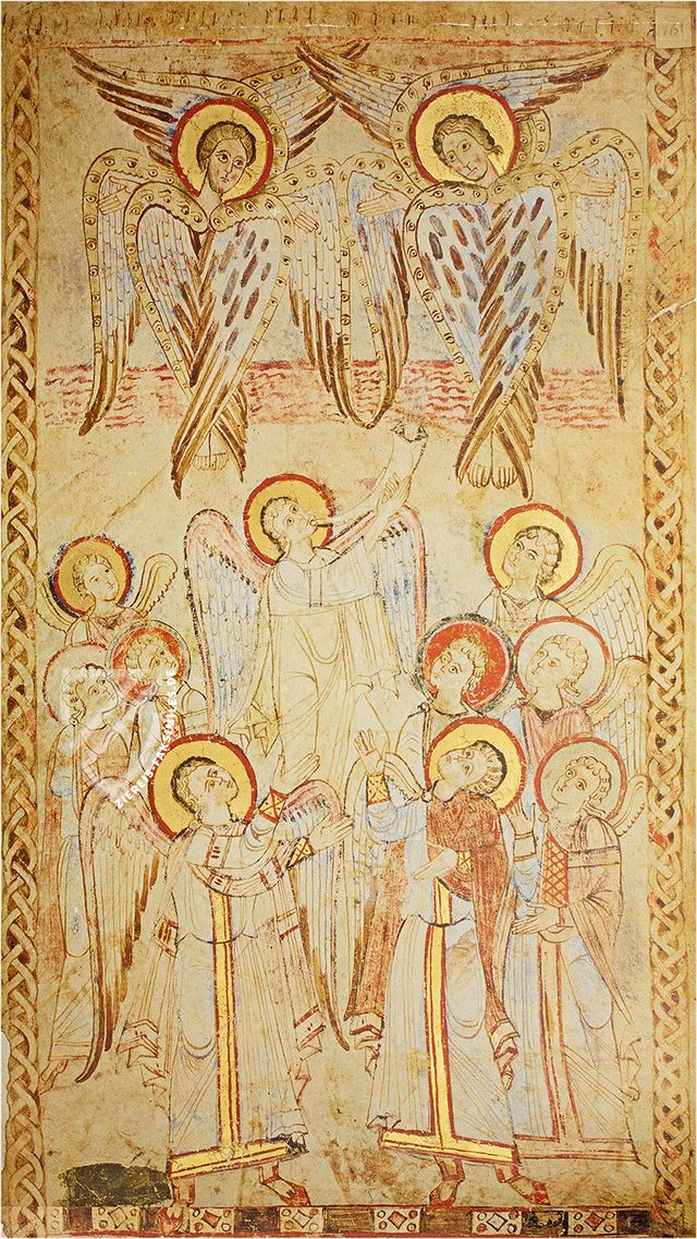 Exultet Rolle â Akademische Druck- u. Verlagsanstalt (ADEVA) â Cod. Vat. lat. 9820 â Biblioteca Apostolica Vaticana (Vatikanstadt, Vatikanstadt) Exultet Rolle â Akademische Druck- u. Verlagsanstalt (ADEVA) â Cod. Vat. lat. 9820 â Biblioteca Apostolica Vaticana (Vatikanstadt, Vatikanstadt)