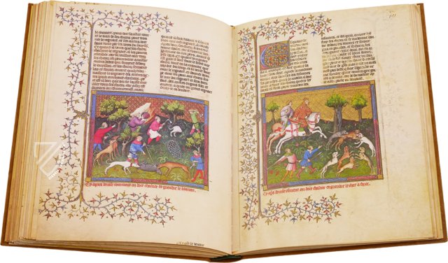 Buch der Jagd von Gaston Phoebus – Ms. fr. 616 – Bibliothèque nationale de France (Paris, Frankreich)