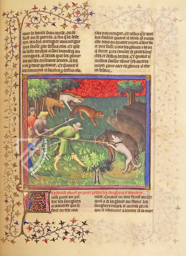 Gaston Phoebus - Das Buch der Jagd – Faksimile Verlag – M.1044 – Morgan Library & Museum (New York, USA)