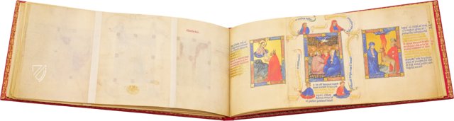 Goldene Bilderbibel - Biblia Pauperum – Kings MS 5 – British Library (London, Großbritannien)