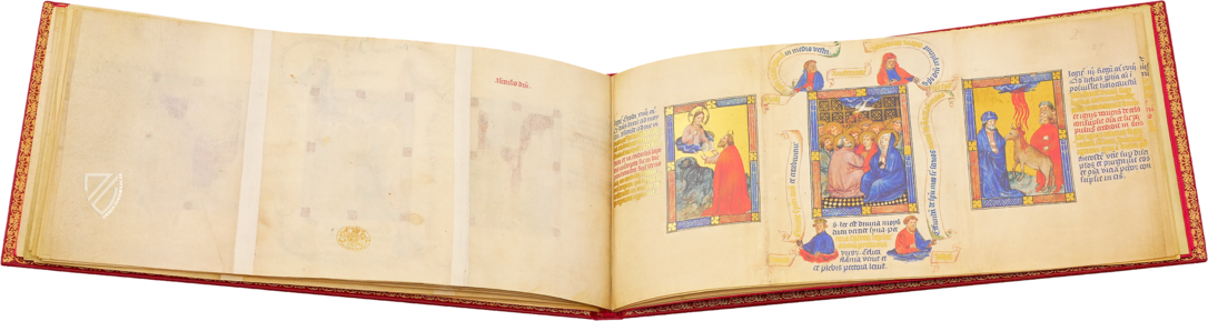 Goldene Bilderbibel - Biblia Pauperum – Faksimile Verlag – Kings MS 5 – British Library (London, Vereinigtes Königreich)