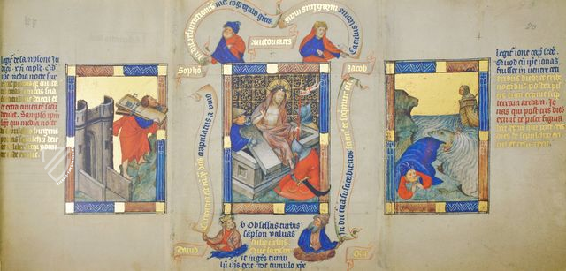 Goldene Bilderbibel - Biblia Pauperum