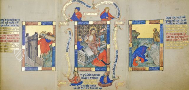 Goldene Bilderbibel - Biblia Pauperum – Faksimile Verlag – Kings MS 5 – British Library (London, Vereinigtes Königreich)