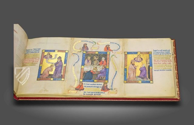 Goldene Bilderbibel - Biblia Pauperum Faksimile