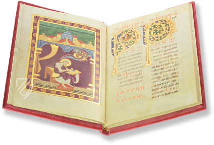 Goldenes Buch von Pfäfers – Akademische Druck- u. Verlagsanstalt (ADEVA) – Cod. Fabariensis 2 – Stiftsarchiv St. Gallen (St. Gall, Schweiz)