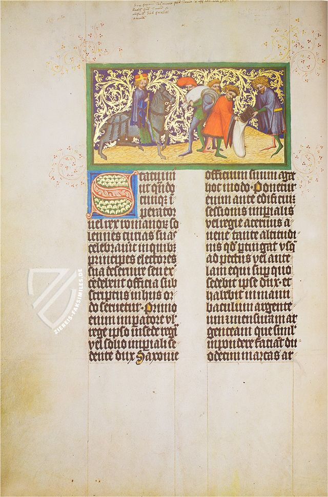 Goldene Bulle – Akademische Druck- u. Verlagsanstalt (ADEVA) – Cod. Vindob. 338 – Österreichische Nationalbibliothek (Wien, Österreich)