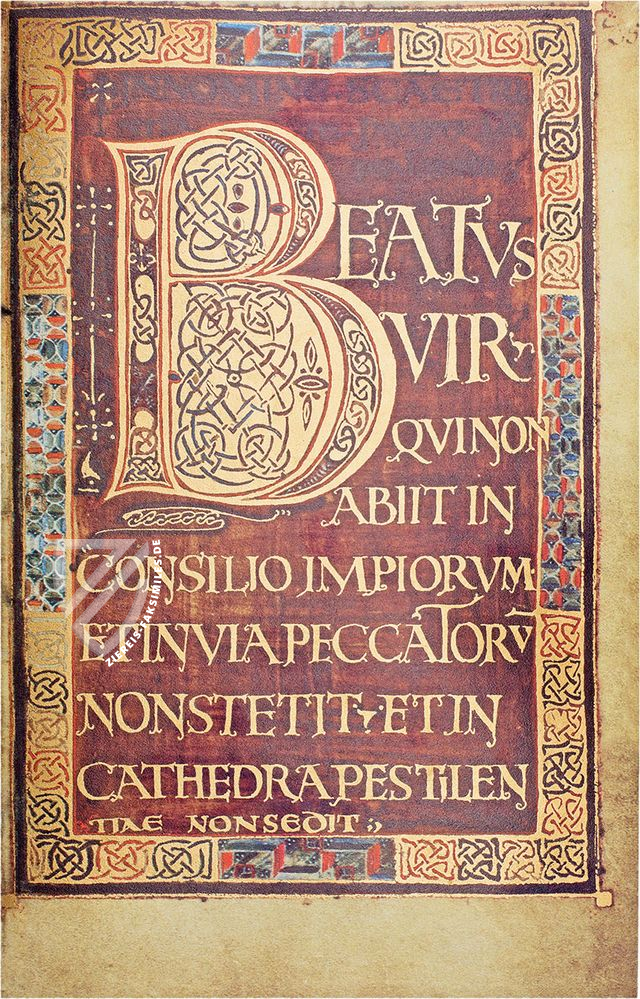 Dagulf-Psalter – Akademische Druck- u. Verlagsanstalt (ADEVA) – Cod. Vindob. 1861 – Österreichische Nationalbibliothek (Wien, Österreich)