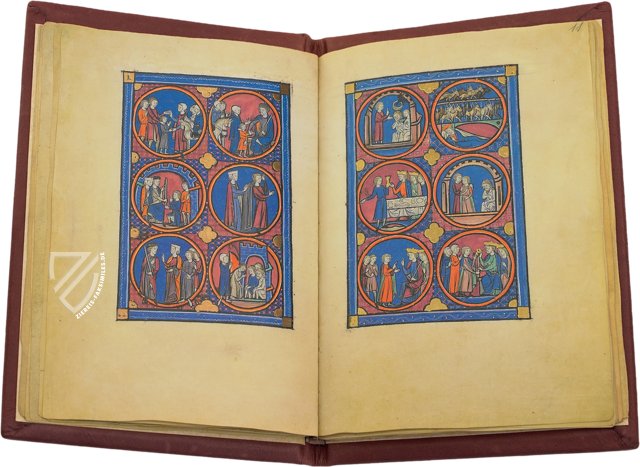 Gotische Bilderbibel – Cod. Ser. N. 2611 – Österreichische Nationalbibliothek (Wien, Österreich)