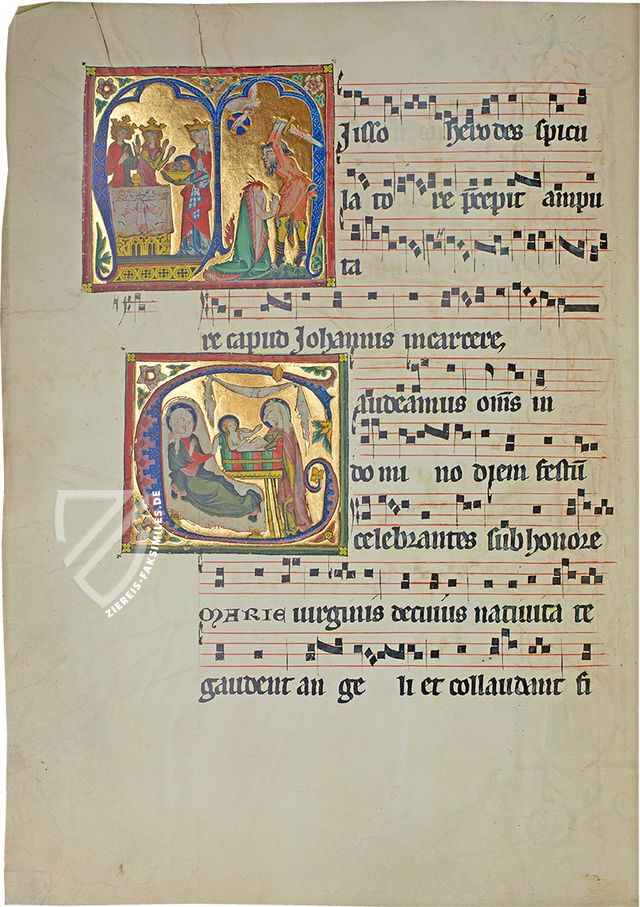 Graduale von St. Katharinenthal – Faksimile Verlag – LM 26117 – Schweizerisches Landesmuseum (Zürich, Schweiz) / Museum des Kantons Thurgau, Frauenfeld