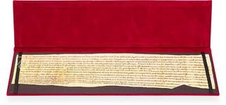 Beschwerden von Guitard Isarn – Millennium Liber – Pergamí 1910 (4-III-4) – Biblioteca Nacional de Catalunya (Barcelona, Spanien)