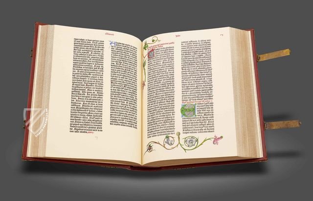 Gutenberg-Bibel - 42-zeilige Bibel Faksimile