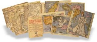 Karten von Heinrich Bünting – Siloé, arte y bibliofilia – Privatsammlung