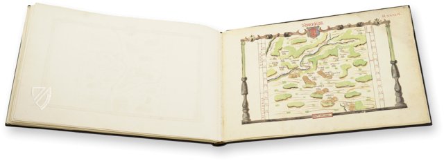Heinrich Schweickher: Atlas von Württemberg 1575 – Cod. Hist. 4° 102