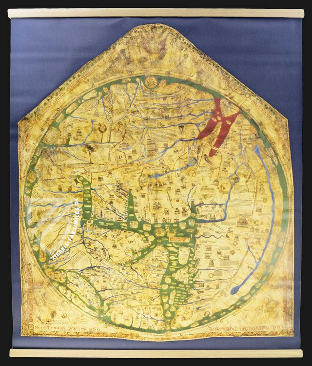 Hereford World Map: Mappa Mundi