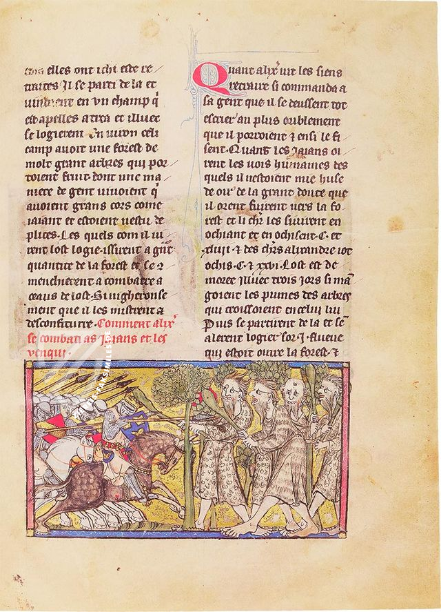 Geschichte Alexanders des Großen – Patrimonio Ediciones – Ms. 11.040 – Bibliothèque Royale de Belgique (Brüssel, Belgien)