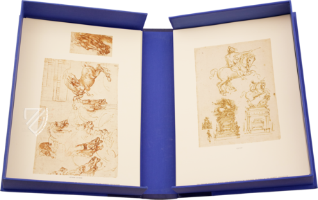 Leonardo da Vinci: Pferde und andere Tiere – Johnson Reprint – Royal Library at Windsor Castle (Windsor, Vereinigtes Königreich)