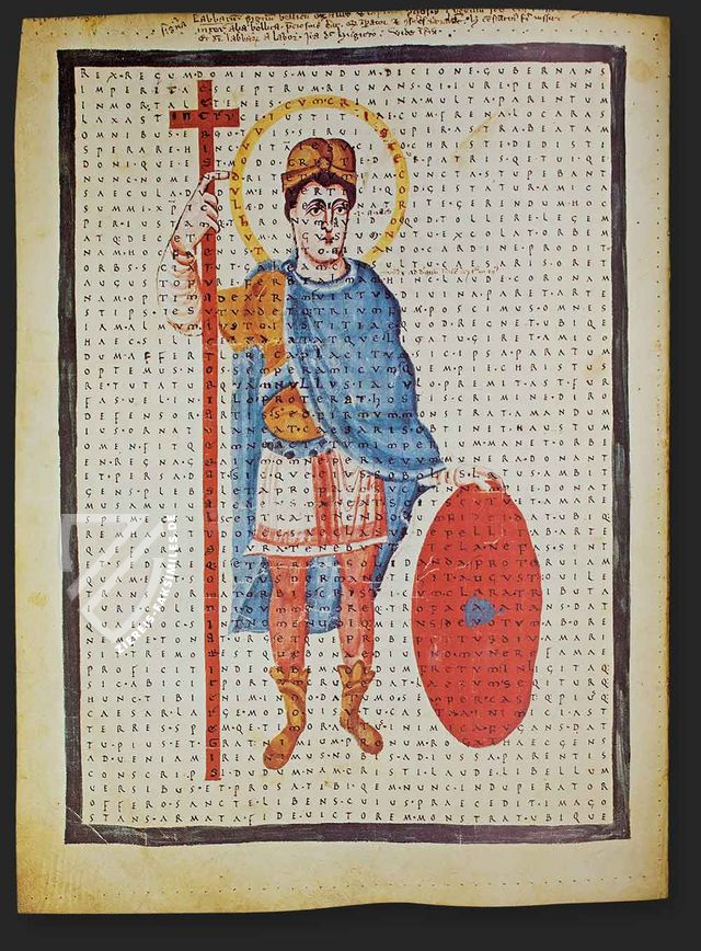 Hrabanus Maurus - Liber de laudibus sanctae Crucis