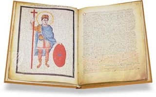 Hrabanus Maurus - Liber de laudibus sanctae Crucis Faksimile