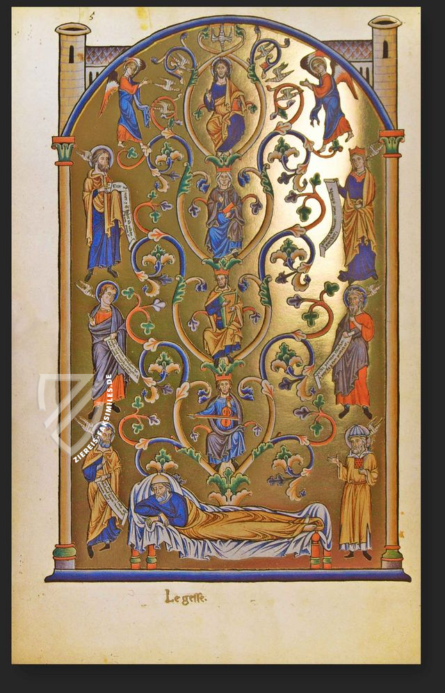 Ingeborg-Psalter – Akademische Druck- u. Verlagsanstalt (ADEVA) – Ms. 9 olim 1695 – Musée Condé (Chantilly, Frankreich)