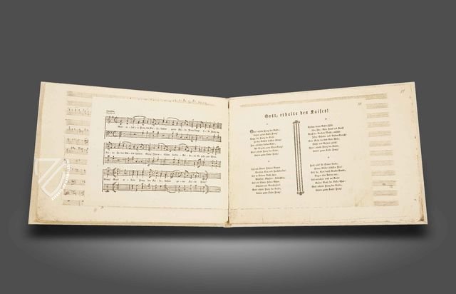 Joseph Haydn – Gott! Erhalte Franz den Kaiser Faksimile