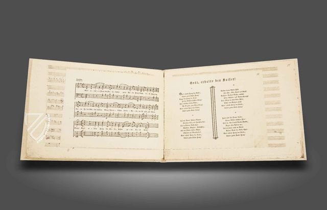 Joseph Haydn – Gott! Erhalte Franz den Kaiser – Akademische Druck- u. Verlagsanstalt (ADEVA) – Mus. Hs. 16.501 – Österreichische Nationalbibliothek (Wien, Österreich)