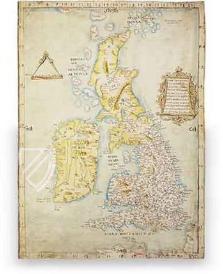 Karte der Britischen Inseln König Heinrichs VIII.