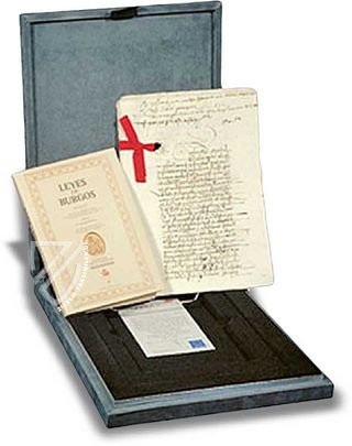Gesetze und Verordnungen von Burgos – Testimonio Compañía Editorial – Registro General del Sello XII-1512 – Archivo General (Simancas, Spanien)