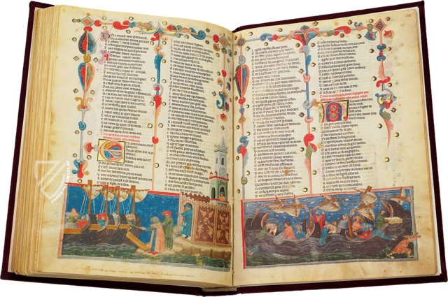 Geschichte des Trojanischen Kriegs - Petersburg Codex – Ms.Fr.F.v.XIV3 – Russische Nationalbibliothek (St. Petersburg, Russland)