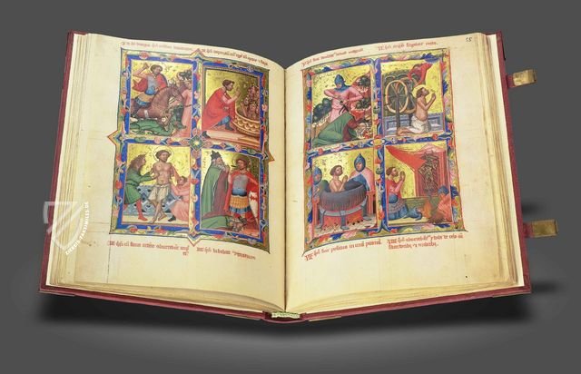 Legenda Aurea - Goldenes Legendarium – Belser Verlag – Vat. lat. 8541 / MS M.360.1-26 / 16930-34 / f2MSA2M21300-37 / 1994.516 – Biblioteca Apostolica Vaticana (Vatikanstadt, Vatikanstadt) / Morgan Library & Museum (New York, USA) / The State Hermita