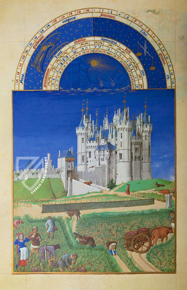 Les Très Riches Heures du Duc de Berry – Faksimile Verlag – Ms. 65 – Musée Condé (Chantilly, Frankreich)