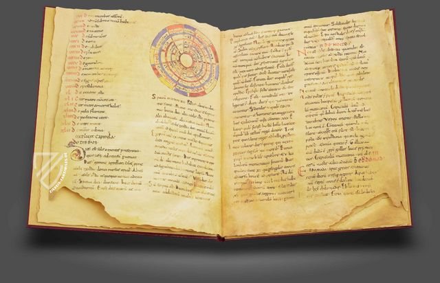 Liber Astrologicus des Heiligen Isidor von Seville Faksimile