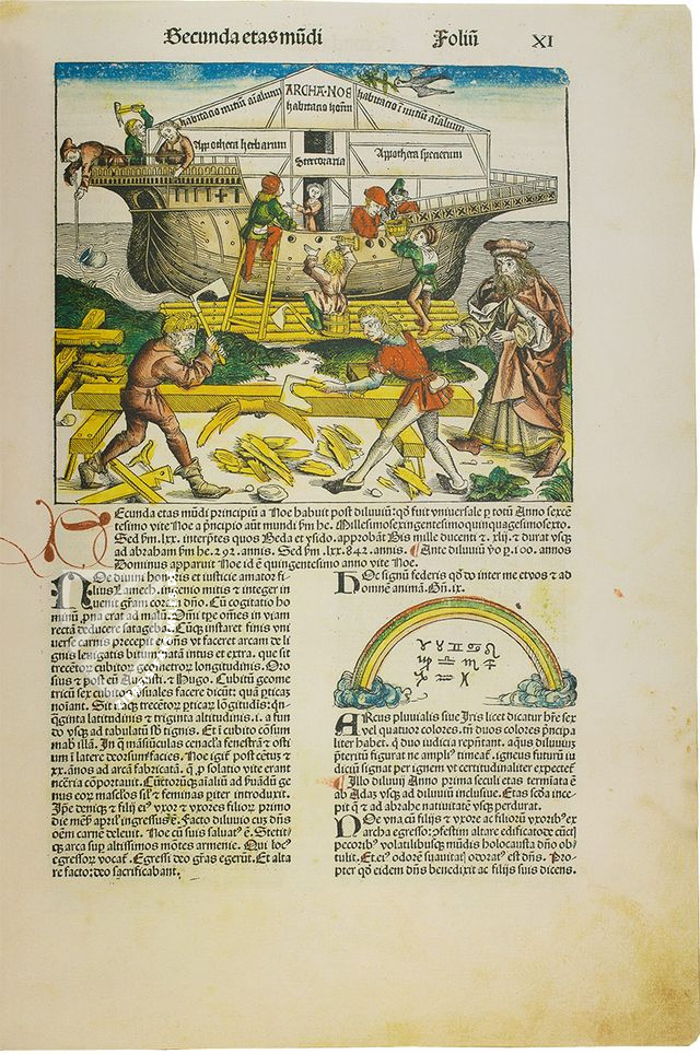 Liber Chronicarum - Schedelsche Weltchronik – Siloé, arte y bibliofilia – Monasterio de Santa Maria de la Vid (Burgos, Spanien)