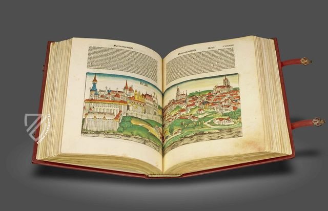 Liber Chronicarum - Schedelsche Weltchronik – Siloé, arte y bibliofilia – Monasterio de Santa Maria de la Vid (Burgos, Spanien)