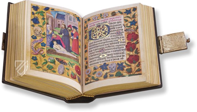 Liber Horarum von Gerard David – Testimonio Compañía Editorial – MS Vitrinas 12 – Real Biblioteca del Monasterio (San Lorenzo de El Escorial, Spanien) Liber Horarum von Gerard David – Testimonio Compañía Editorial – MS Vitrinas 12 – Real Biblioteca del Monasterio (San Lorenzo de El Escorial, Spanien)