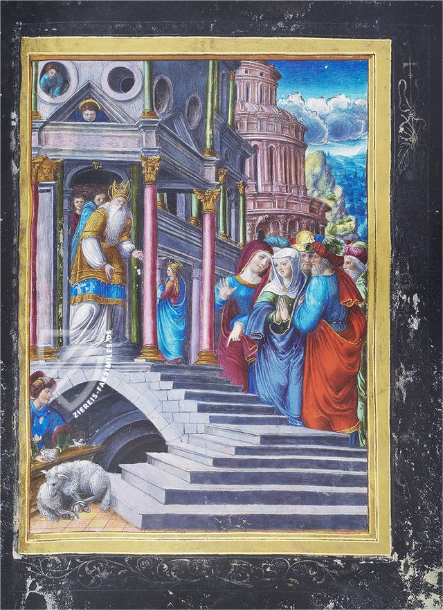 Leben der Jungfrau Maria – Orbis Mediaevalis – ms. Leber 146 – Bibliothèque municipale (Rouen, Frankreich)