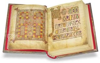 Buch von Lindisfarne Faksimile