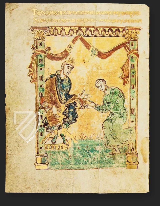 Reichenauer Martyrologium für Kaiser Lothar I.
