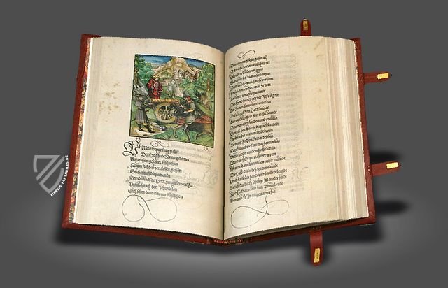 Maximilian I. und Melchior Pfintzing: Theuerdank – Pytheas Books – Sp Coll Hunterian At.1.10 – University of Glasgow (Glasgow, Vereinigtes Königreich)