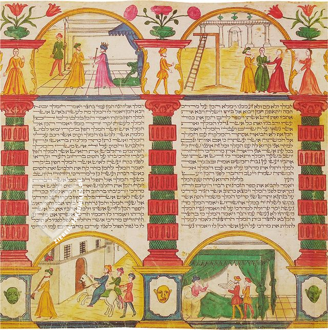 Megillat Esther – Facsimile Editions Ltd. – Privatsammlung (Familie Gross, Tel Aviv, Israel)