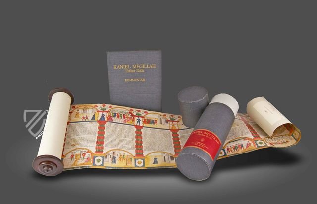 Megillat Esther – Facsimile Editions Ltd. – Privatsammlung (Familie Gross, Tel Aviv, Israel)