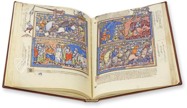 Kreuzritterbibel Ludwigs des Heiligen – Scriptorium – MS M.638|Ms Nouv. Acq. Lat. 2294, fols 2, 3|Ludwig I 6 - 83.MA.55 – Morgan Library & Museum (New York, USA) / Bibliothèque nationale de France (Paris, Frankreich) / Getty Museum (Los Angeles, US Kreuzritterbibel Ludwigs des Heiligen – Scriptorium – MS M.638|Ms Nouv. Acq. Lat. 2294, fols 2, 3|Ludwig I 6 - 83.MA.55 – Morgan Library & Museum (New York, USA) / Bibliothèque nationale de France (Paris, Frankreich) / Getty Museum (Los Angeles, US