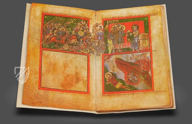 Mosaner Psalter-Fragment – Akademische Druck- u. Verlagsanstalt (ADEVA) – Codex 78 A 6 – Staatsbibliothek Preussischer Kulturbesitz (Berlin, Deutschland)