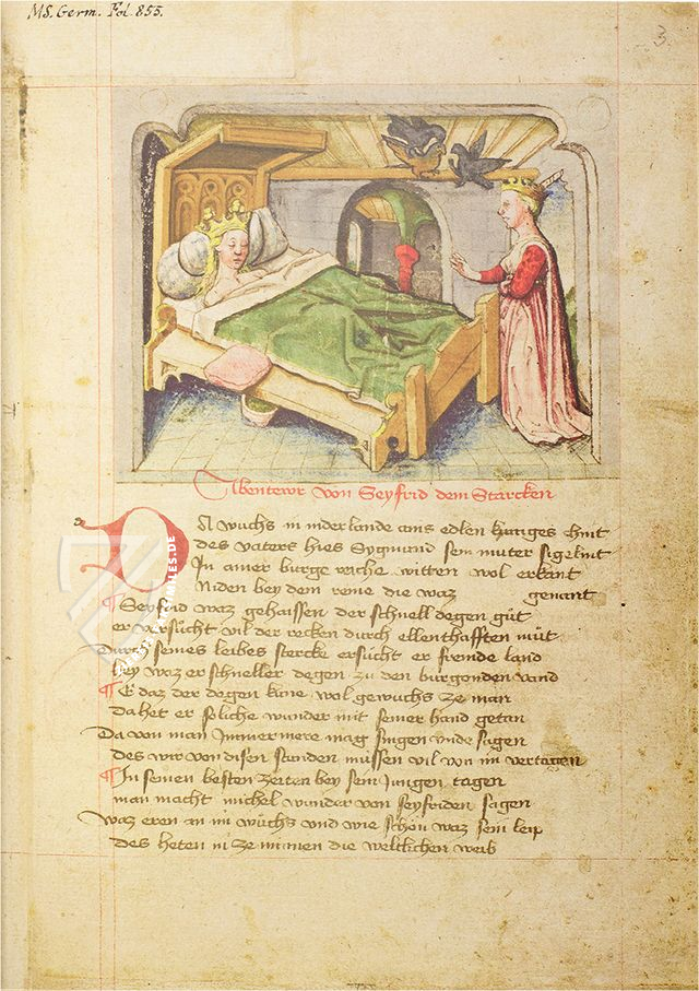 Nibelungenlied – Faksimile Verlag – MS. germ. fol. 855 – Staatsbibliothek Preussischer Kulturbesitz (Berlin, Deutschland)